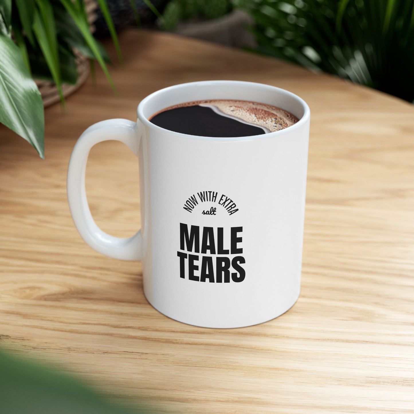 Male Tears Logo Mug | Ceramic Coffee Cup 11oz 15oz