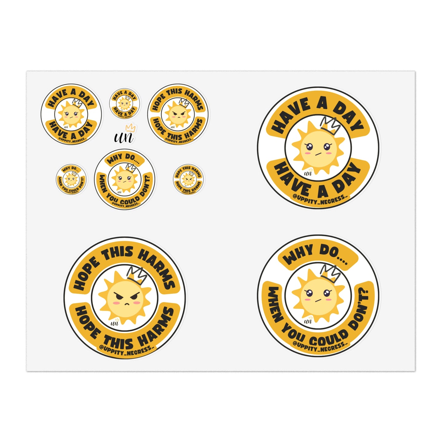 Sassy Sunshine Sticker Sheets