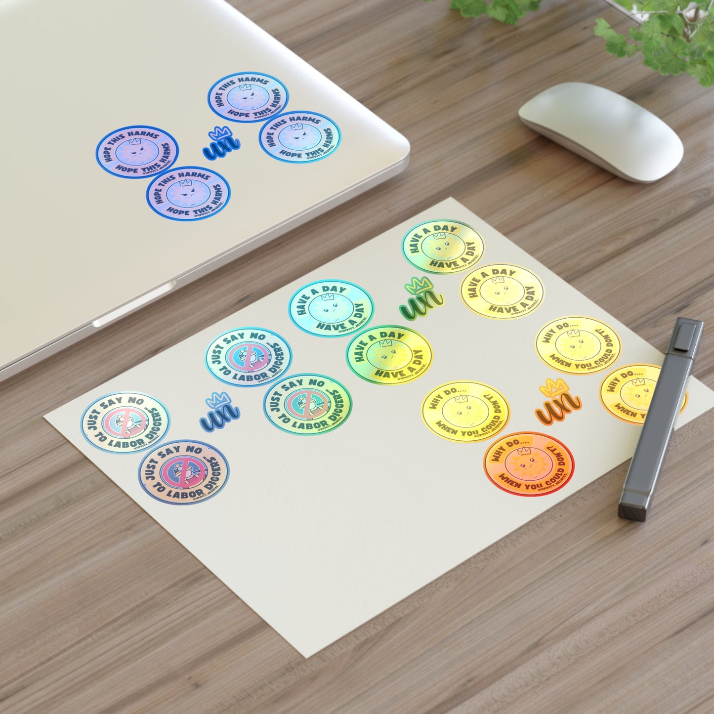 Sassy Sayings Sticker Sheets