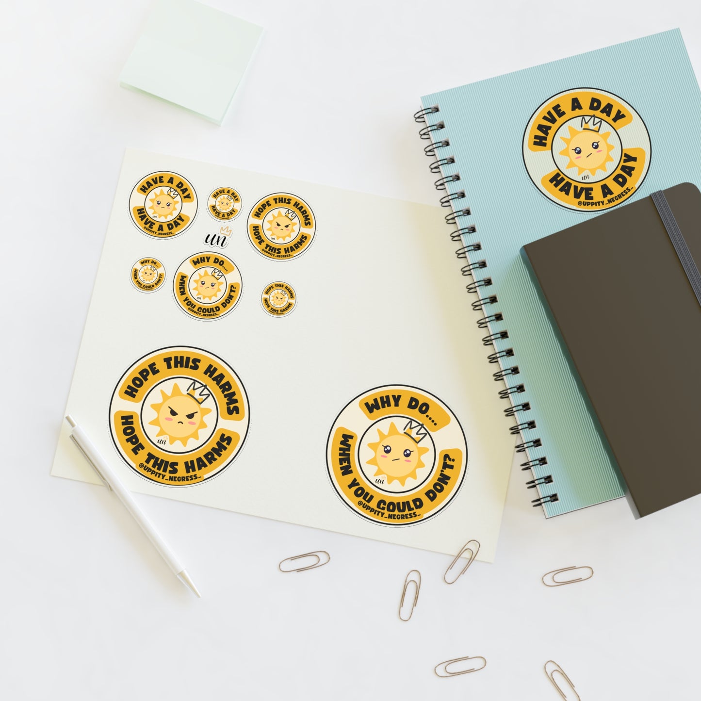 Sassy Sunshine Sticker Sheets