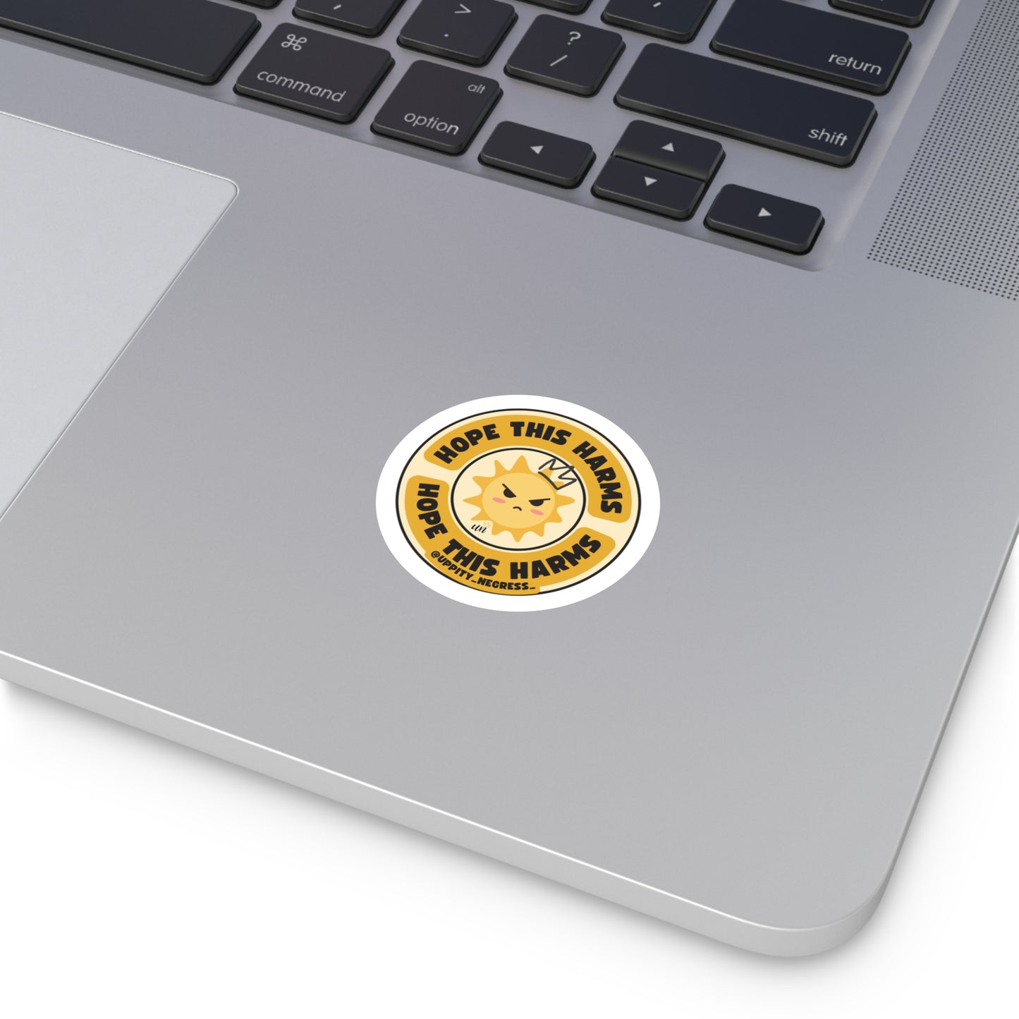 "Hope This Harms" Round Stickers, Indoor\Outdoor