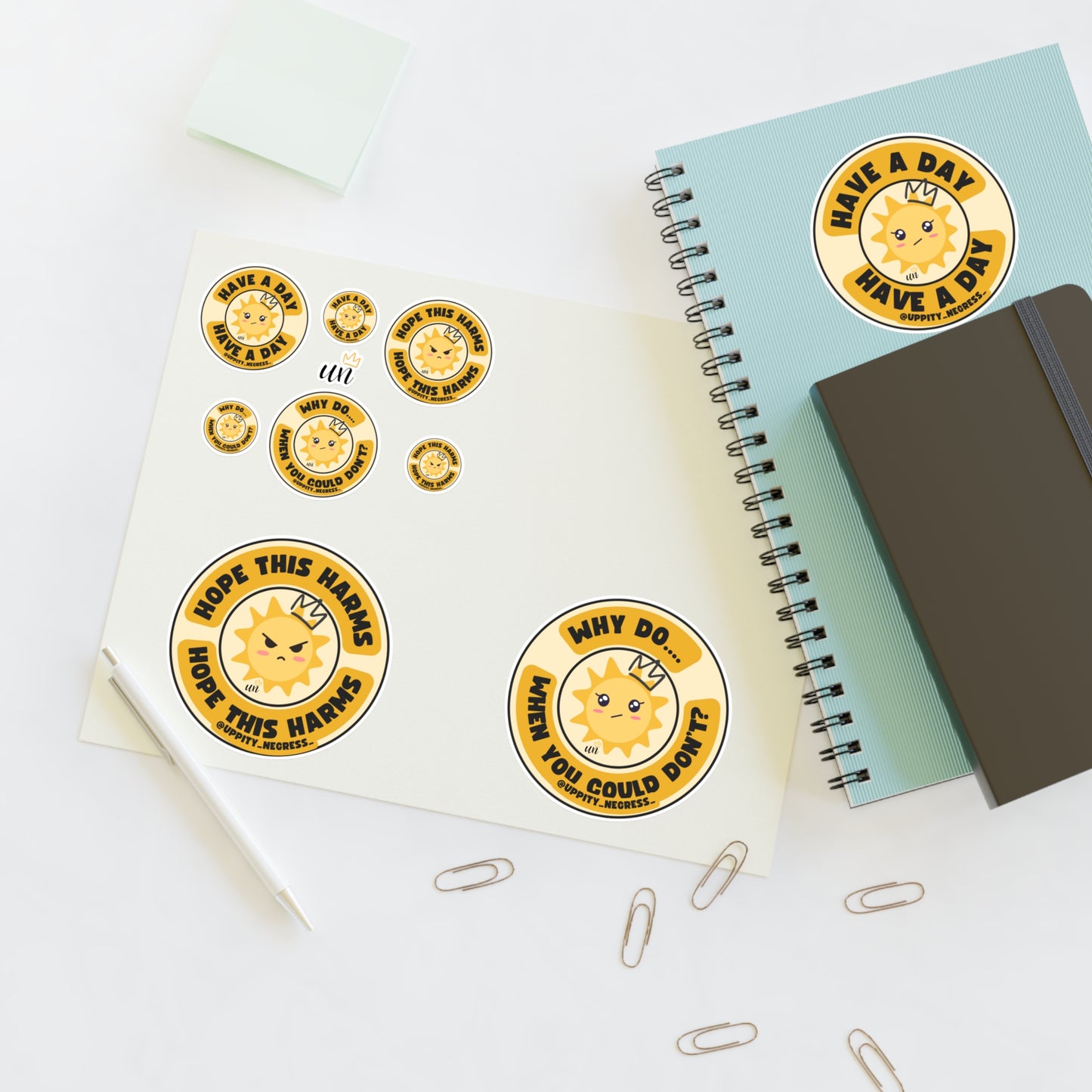 Sassy Sunshine Sticker Sheets