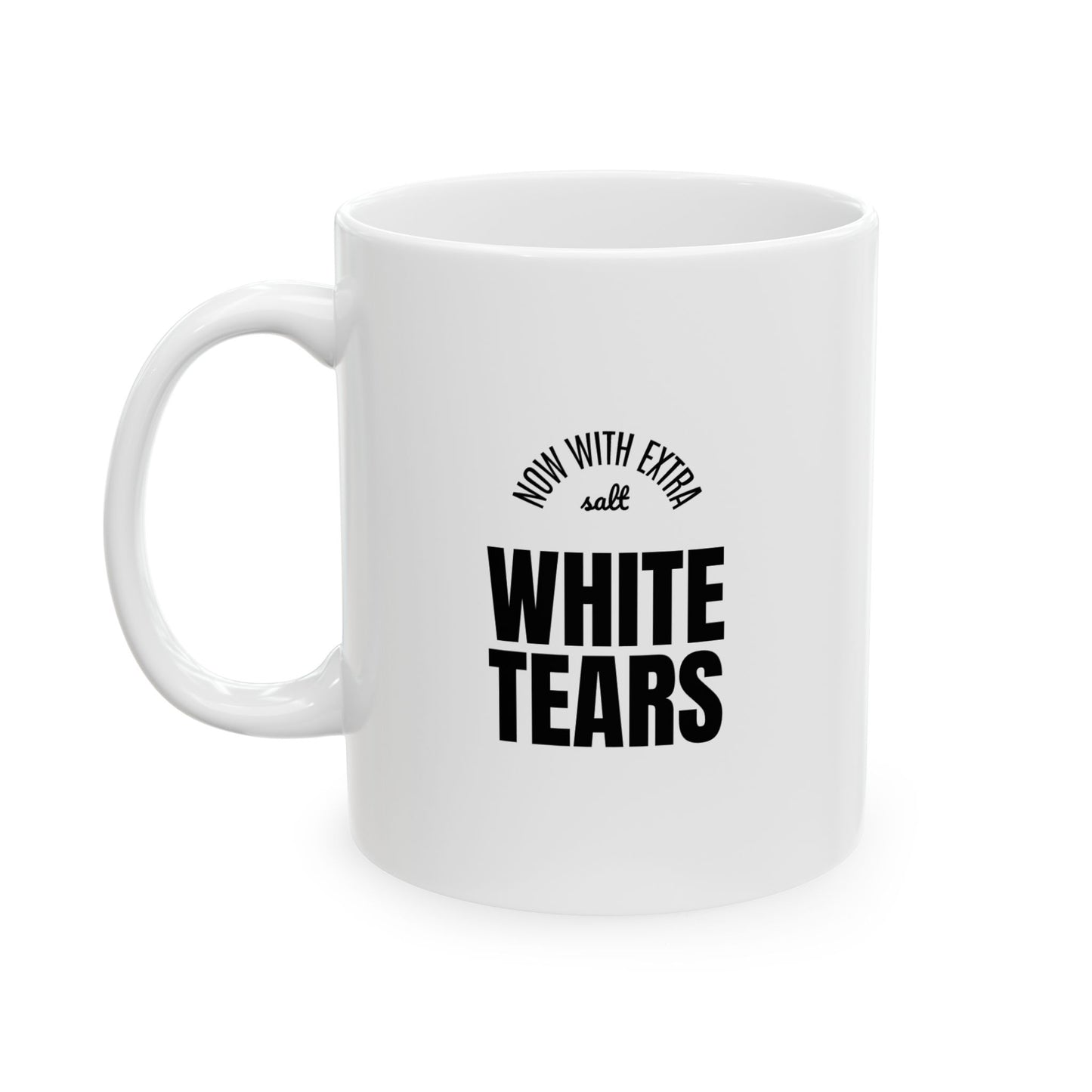 White Tears Logo Mug | Ceramic Coffee Cup 11oz 15oz
