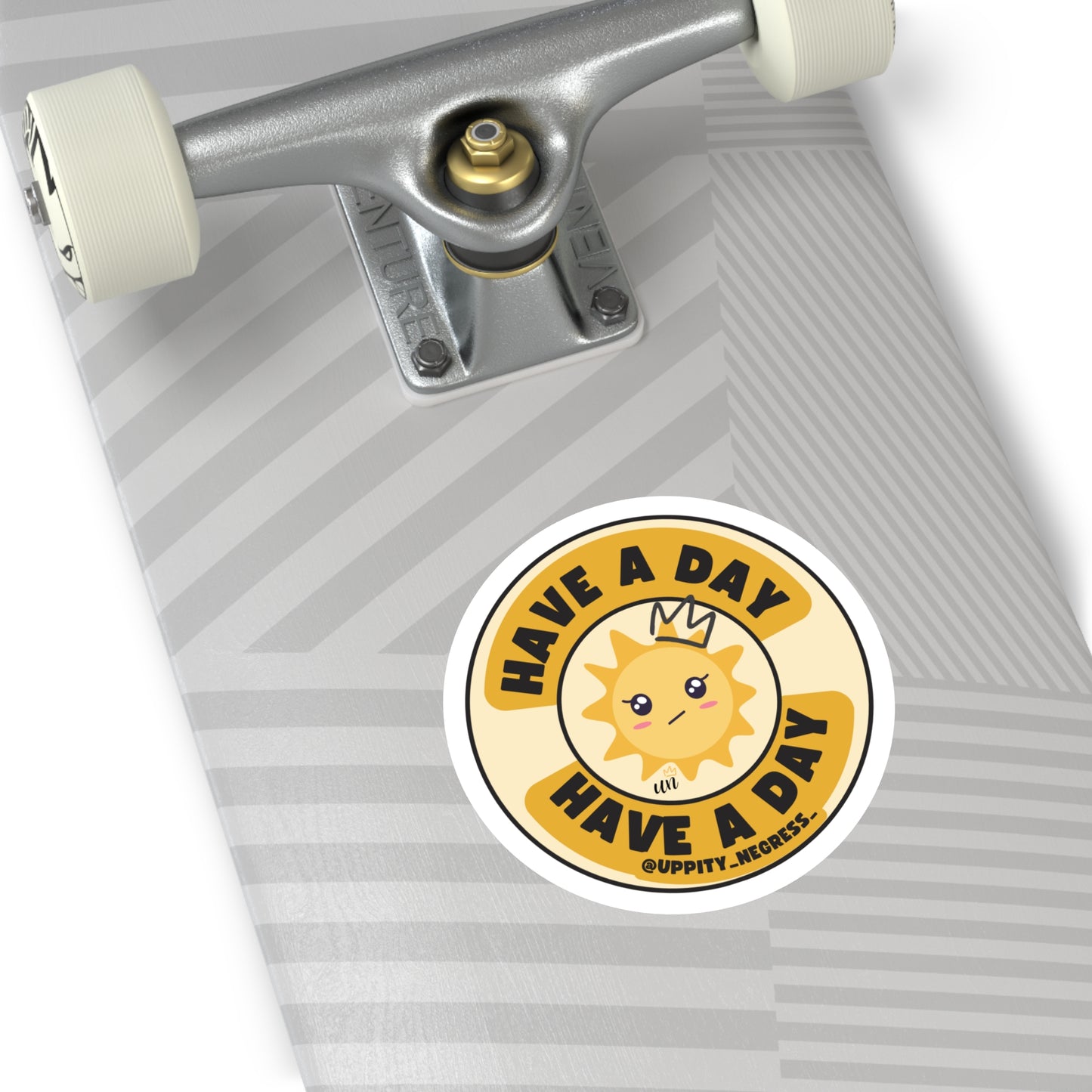 "Have A Day" Round Stickers, Indoor\Outdoor