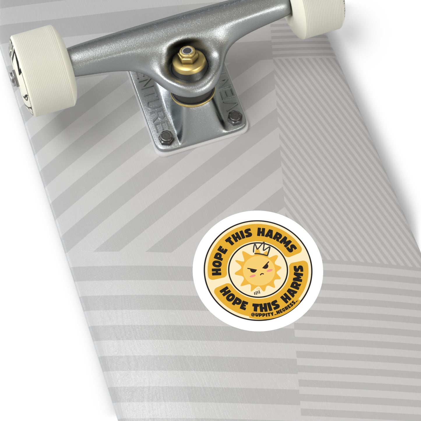 "Hope This Harms" Round Stickers, Indoor\Outdoor