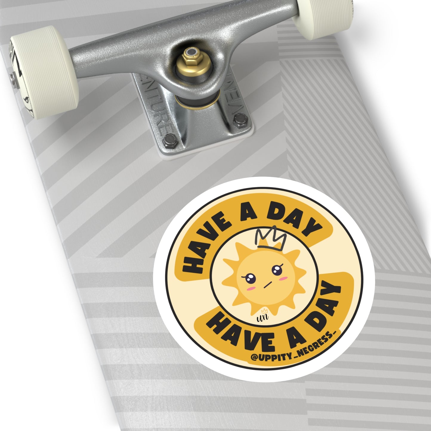"Have A Day" Round Stickers, Indoor\Outdoor