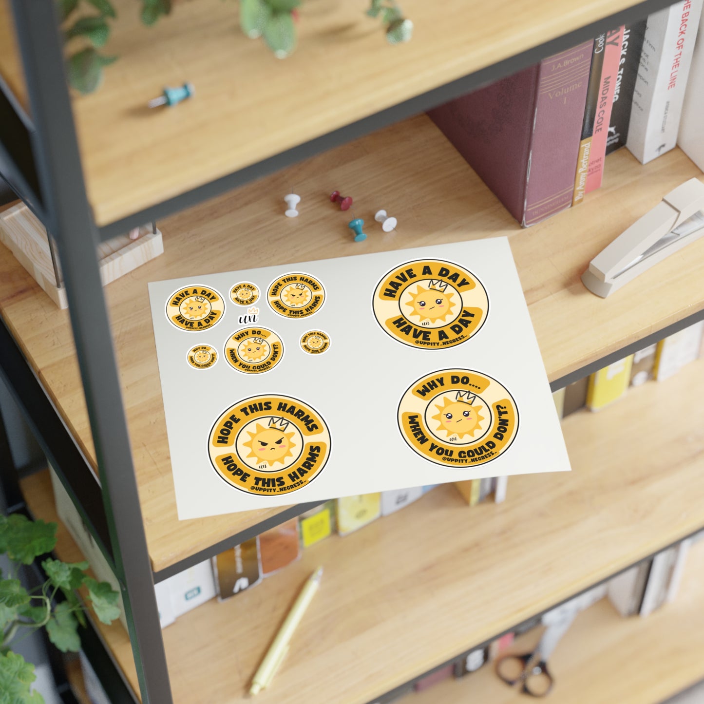 Sassy Sunshine Sticker Sheets