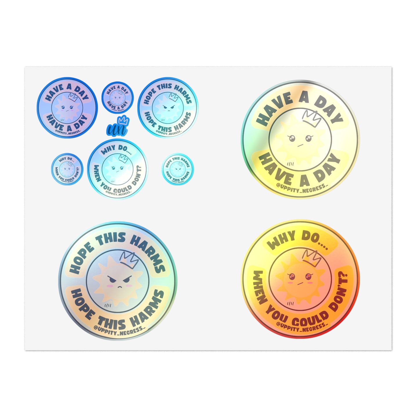 Sassy Sunshine Sticker Sheets