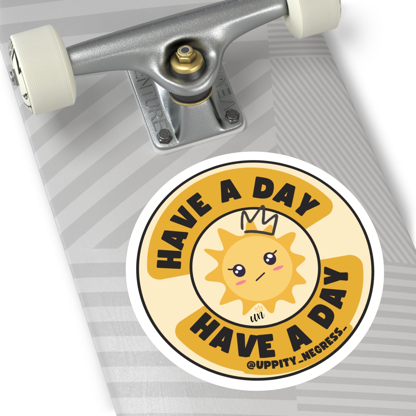 "Have A Day" Round Stickers, Indoor\Outdoor