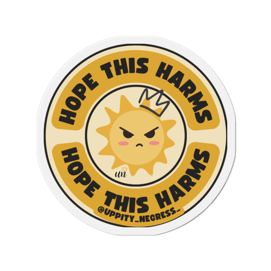 "Hope This Harms" Die-Cut Magnets