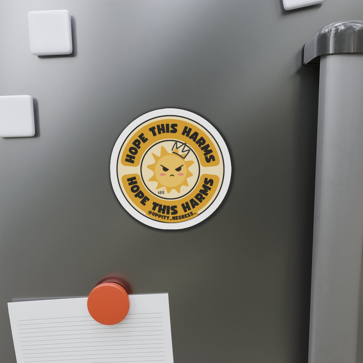 "Hope This Harms" Die-Cut Magnets