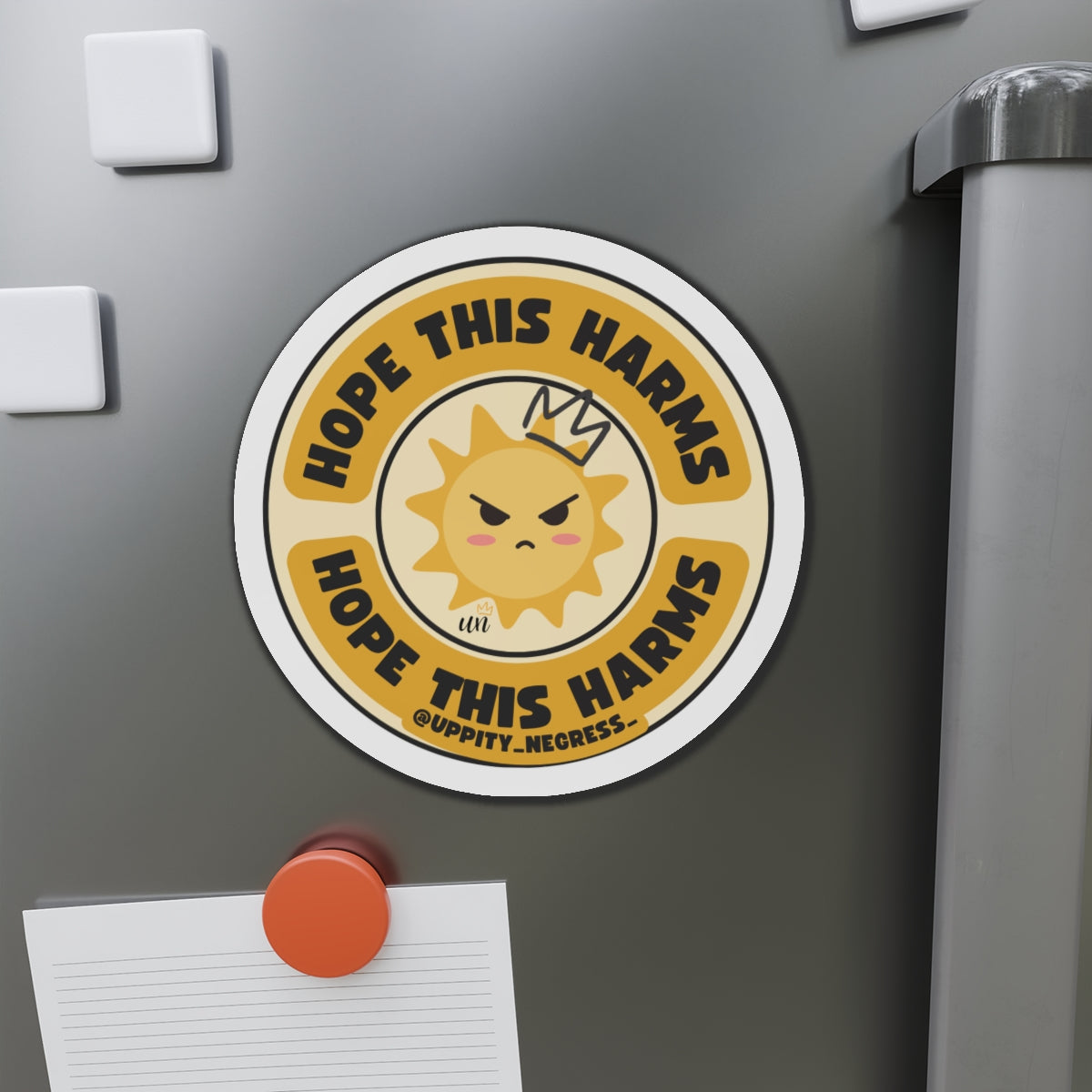 "Hope This Harms" Die-Cut Magnets