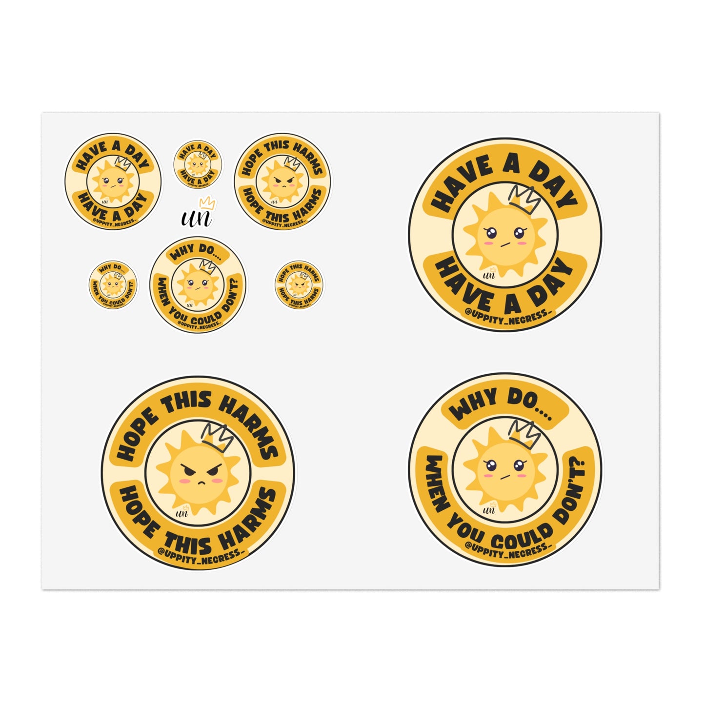 Sassy Sunshine Sticker Sheets